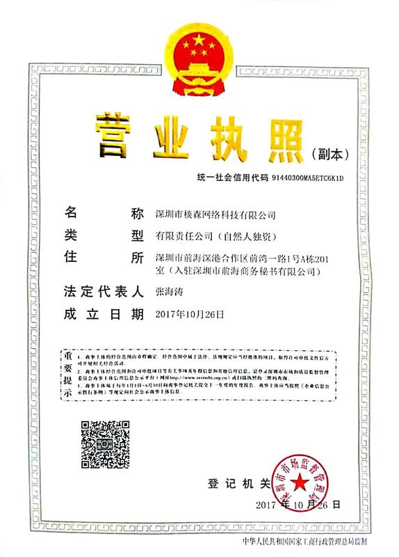 深圳市棪森网络科技有限公司