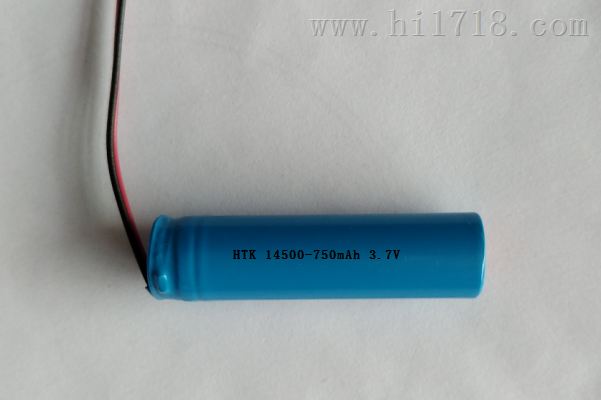 锂离子电池ICR14500-750mAh 3.7V，锂电池厂家
