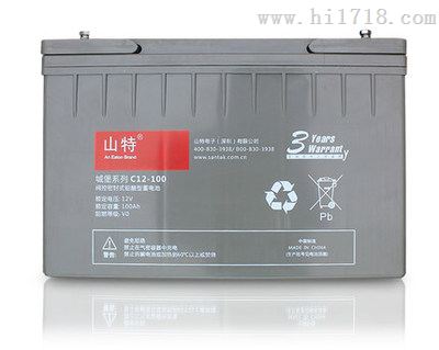 山特12v100ah c12-100 免维护蓄电池 安装说明价格 高清图片