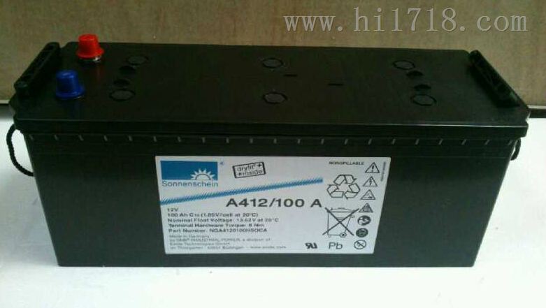 德国阳光12V100AH蓄电池A412/100A中国营销