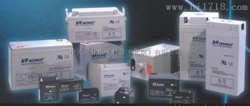 KOKOq铅酸免维护蓄电池6GFM24 ups电源现货 厂家直销