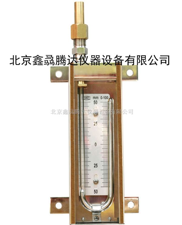U型压力真空计(0-15Kpa) 单管压力真空表
