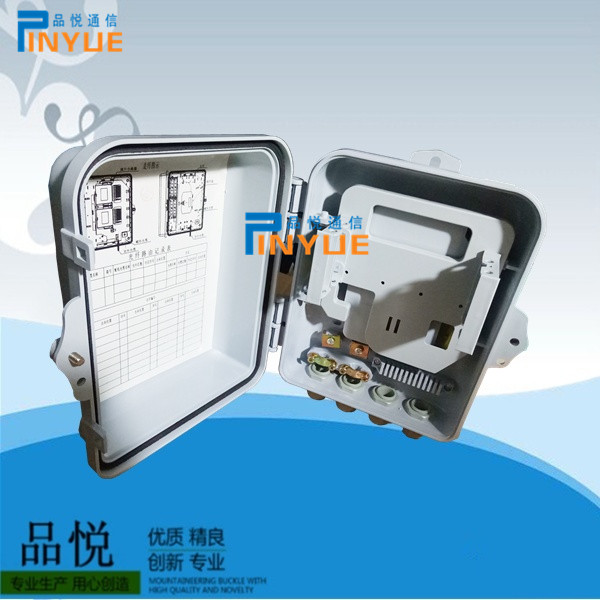 16芯分纤箱(小塑料)3.jpg 96芯光纤配线箱图文教程