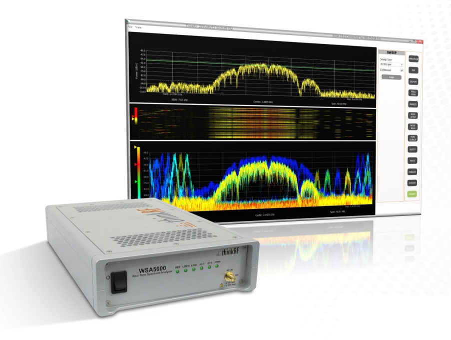 thinkrfwsa5000实时频谱分析仪