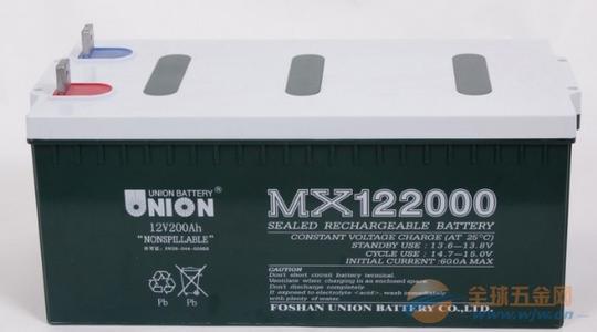 UNION友联铅酸蓄电池MX122000含税含运费价格-永信通联