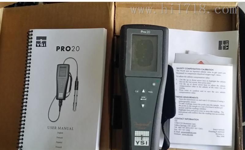 美国维赛YSI Pro20便携式水中溶解氧测量仪