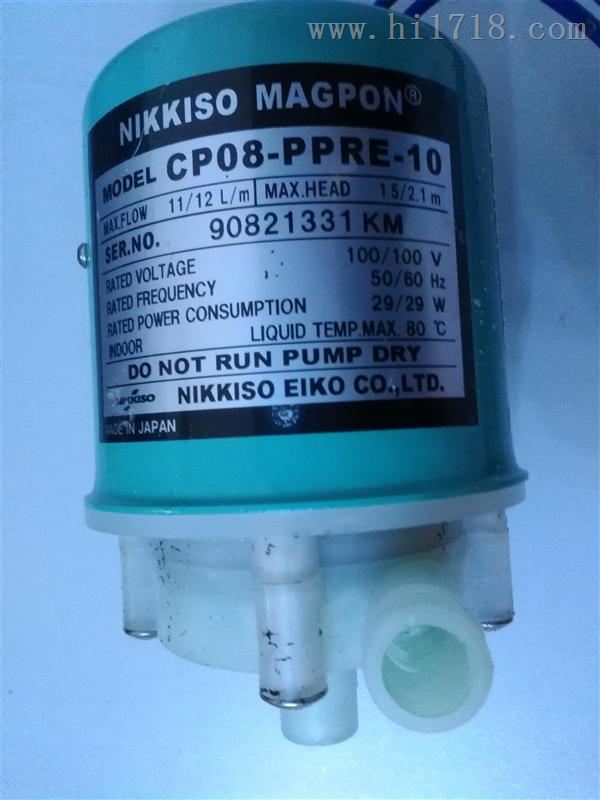日本NIKKISO磁力泵CP08-PPRE-10