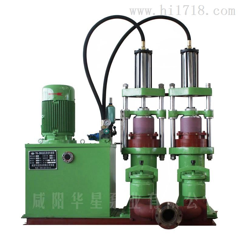 华星YB300压滤机专用入料泵，无泄漏高压力柱塞泥浆泵生产厂家
