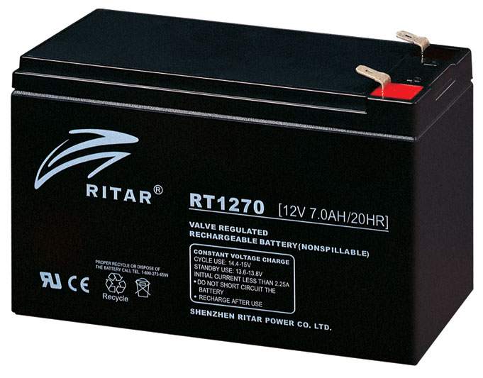 瑞达电源蓄电池RT670
