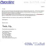 PureAire公司授权上海欧中国区代理