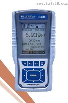 便携式多参数水质测定仪型号:SG18-Eutech-pH610库号：M355969