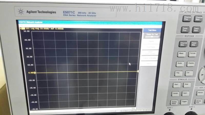 Agilent E5071C 8.5G射频网络分析仪安捷伦E5