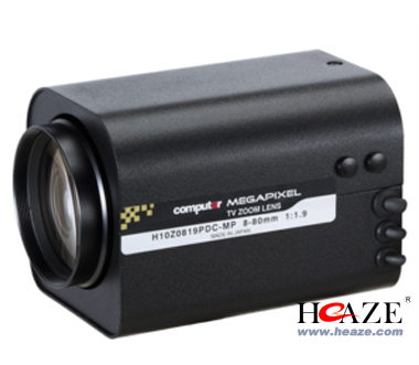 H10Z0819PDC-MP Computar电动镜头 200万像素带预置位二可变镜头