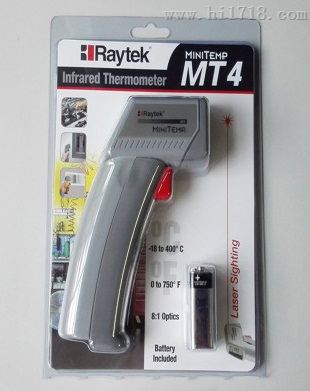 雷泰MT4红外线测温仪 手持式红外测温仪RAYTEK MT4