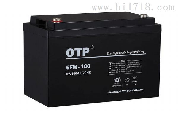 OTP蓄电池6FM-100阀控式蓄电池参数