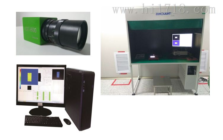CCD色度亮度分析仪，二维色彩分析仪