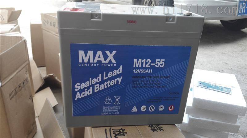 MAX蓄电池 M12-55 MAX