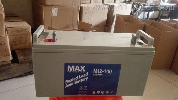 MAX蓄电池 M12-100 12V100AH厂家直销