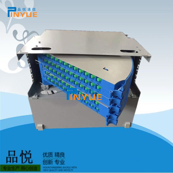 旋转式ODF单元箱1.jpg 48芯三合一光纤配线箱生产厂家可定做