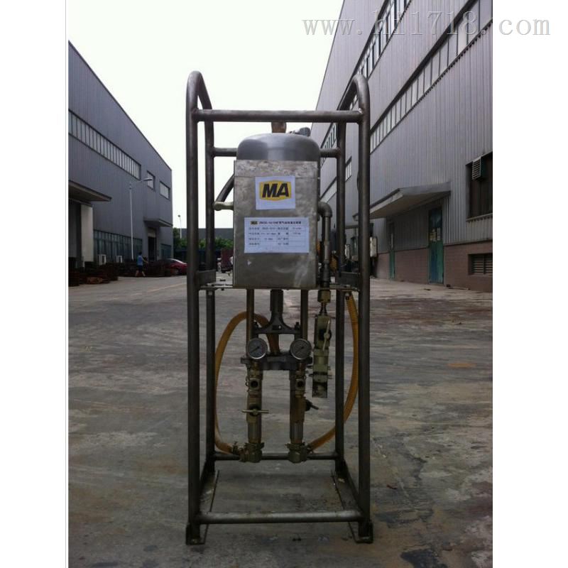 厂家销售ZBQS-10-10矿用气动双液注浆泵   双液气动注浆泵配件