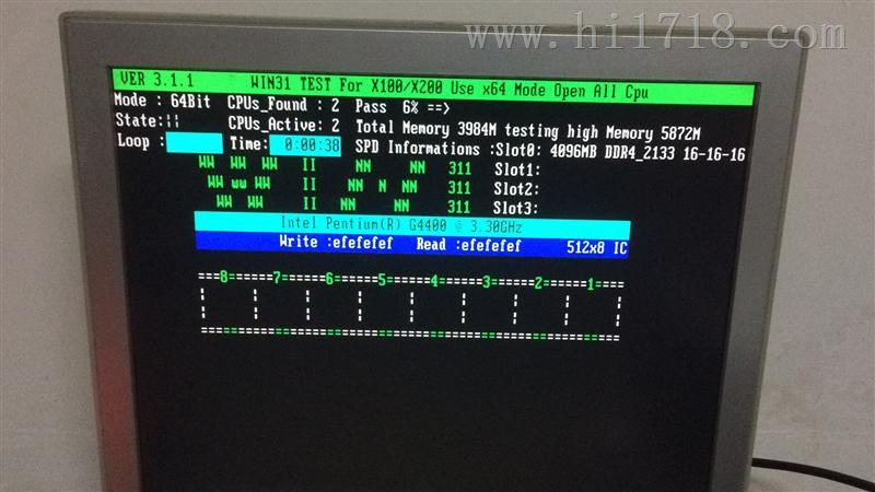 DDR4 Memory tester内存芯片测试仪　内存检测工具