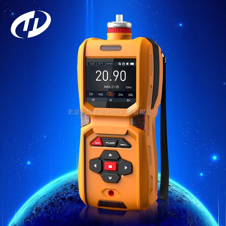 氧含量分析仪|泵吸式工业级氧浓度检测仪TD600-SH-O2气体报警仪