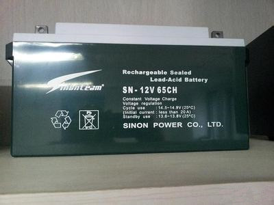 sinonteam蓄电池SN-12V65CH 12V65AH厂家价格