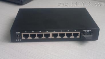 WS-SF1T8 系列 10/100M 1 光 8 电光纤交换机