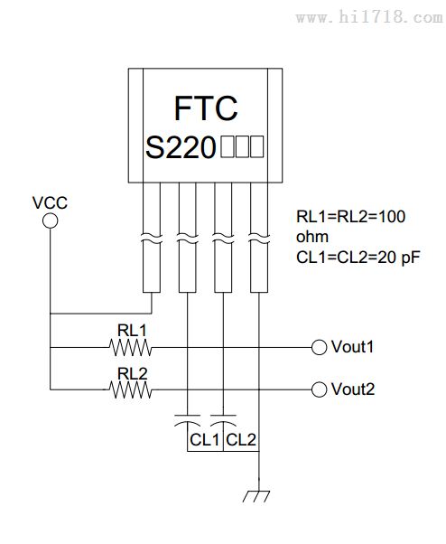霍尔感应器芯片fs220,小型汽车发动机2.8-28输出线圈驱动组成的霍尔感应器芯片台湾远翔