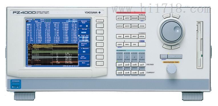 横河/yokogawaPZ4000功率分析仪使用说明