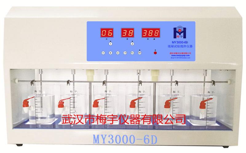 六联电动搅拌器MY3000-6D台式数显梅宇仪器
