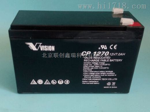 VISION蓄电池CP1270 12V7Ah 厂家现货直销威神（VISION）蓄电池