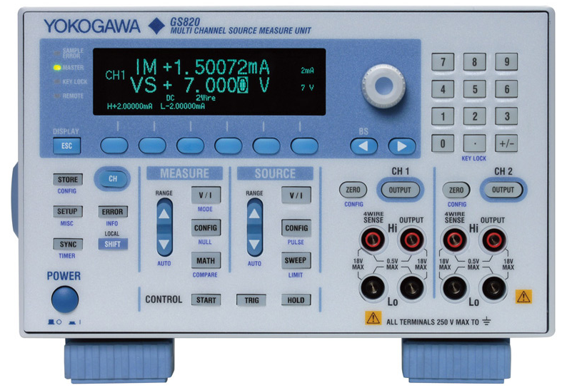 横河GS820多通道信号源测量单元GS820信号源 深圳价格说明书