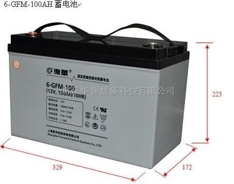 6-GFM-100蓄电池 复华报价参数说明