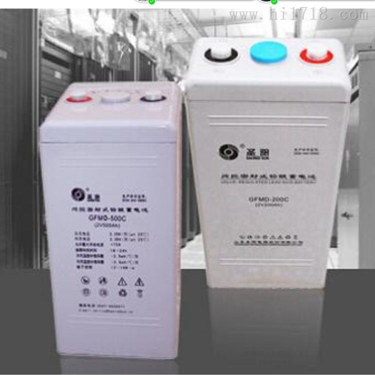 通信基站新能源发电系统 圣阳蓄电池2v1000ah 发电站专用 大功率电源