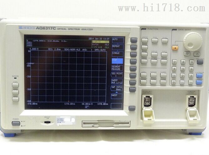 横河AQ6317C长期求购AQ6317C大量回收AQ6317C光谱分析仪
