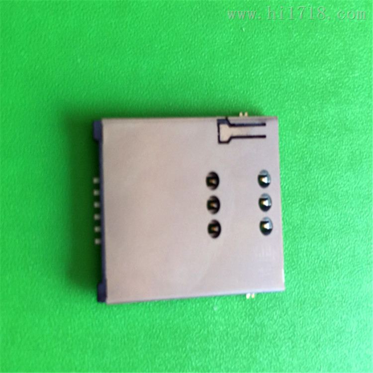  SIM卡座 6PIN卡座连接器贴片【连欣科技】现货供应