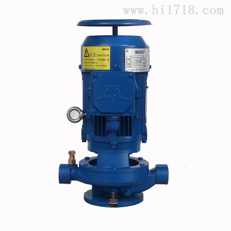 GD25-20直联式单级管道泵 肯富来立式耐温泵
