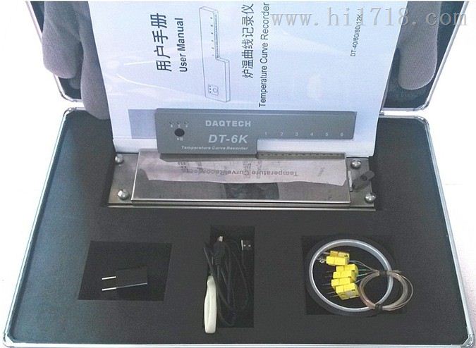 炉温测试仪厂家 深圳市多通道炉温测试仪DT-6K