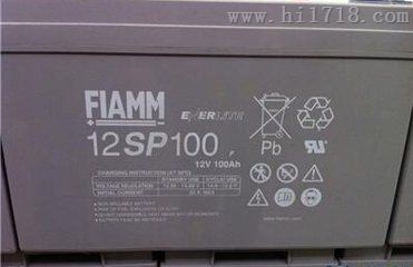 12SP100 FIAMM蓄电池介绍