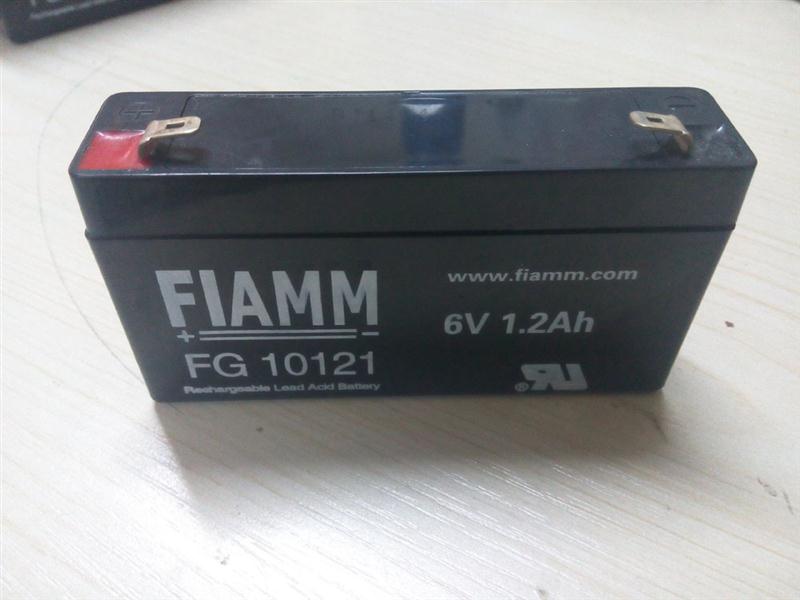 FIAMM蓄电池FG10121型号6V1.2AH容量