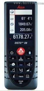 瑞士徕卡D8激光测距仪D8手持式测距仪（联接电脑|蓝牙功能）