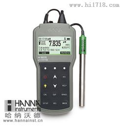 意大利哈纳 pH离子浓度ISE测定仪 HI98191