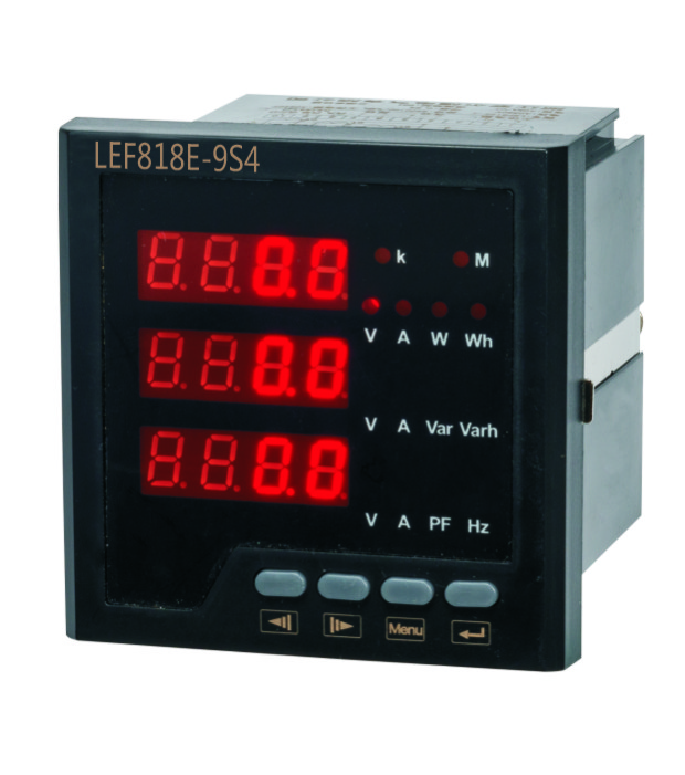 嵌入式三相多功能电力仪表LEF818E型特惠
