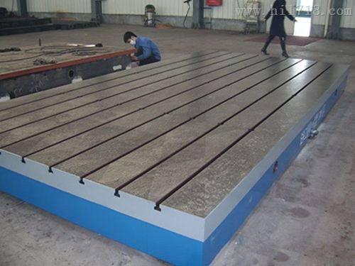 铸铁检验平台 2000*3000测量平板 铸造T型槽工作平台