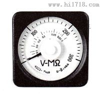 上海自动化仪表45C3-V-MΩ广角度直流电压-兆欧表