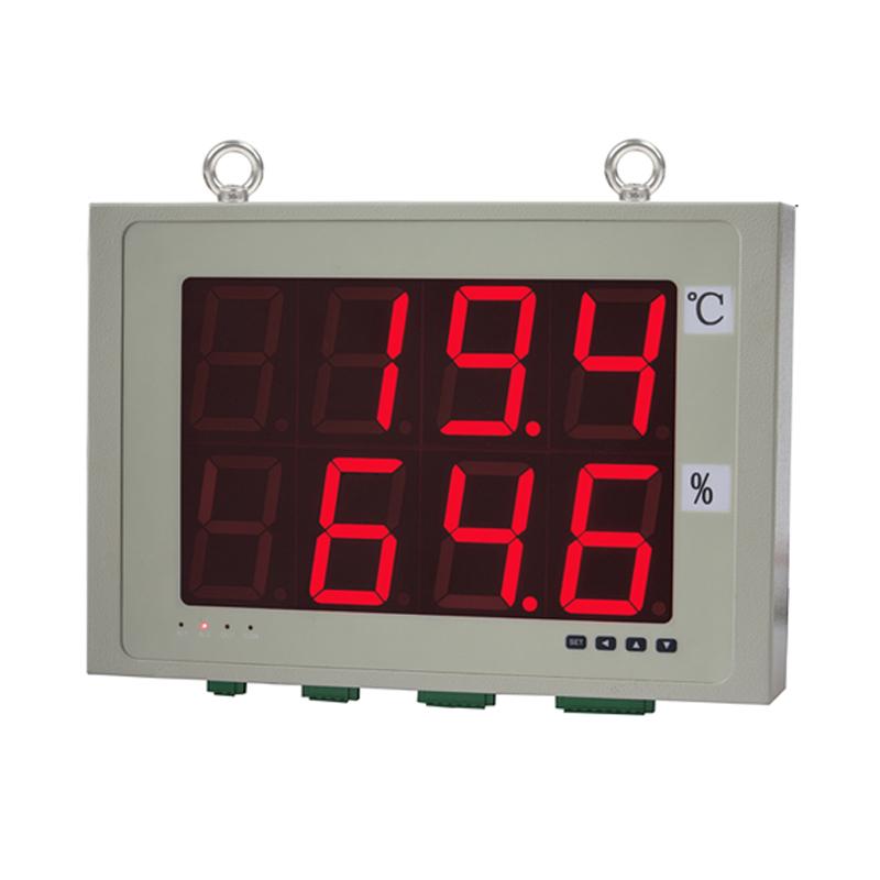 PT100温度传感器 工业大屏显示仪 RS485通讯