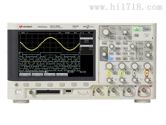 DSOX2004A 示波器：70 MHz，4 个模拟通道
