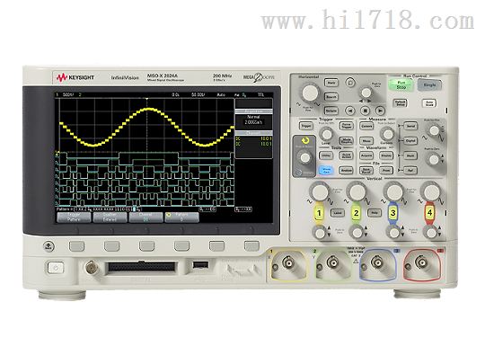 DSOX2014A 示波器：100 MHz，4 个模拟通道