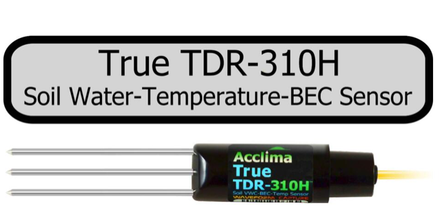 美国Acclima TDR310H新型土壤水盐热传感器